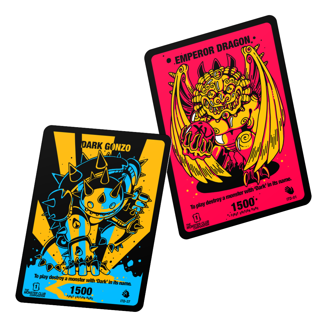 Booster Pack Into The Dark — The Monster Club Corporation
